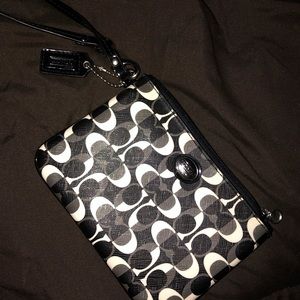 Coach mini pouch